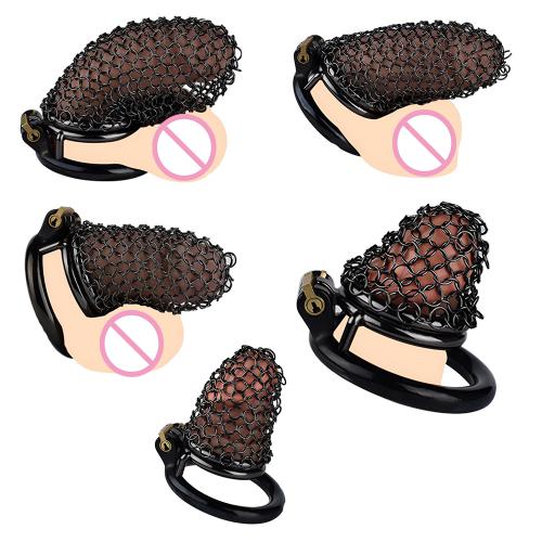 FRRK Hot Selling Chain Chastity Device for Men Comfortable Wear Chain Cock Cage With Metal