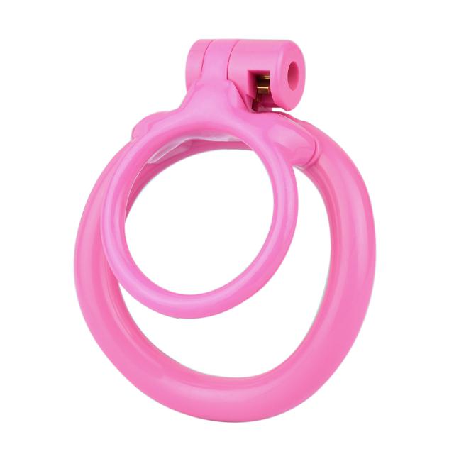 FRRK Plastic Shaft Ring Chastity Cage for Male Lightweight Cage Chastity Belt Adult Sex Toys for Men