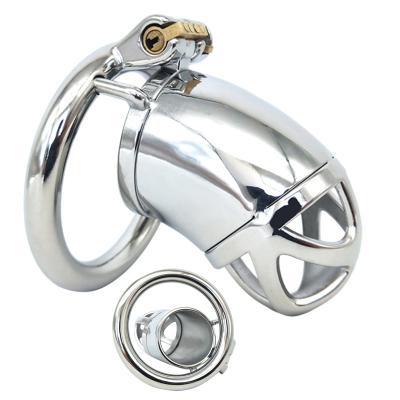 FRRK SM Bondage Fetish Cock Cage Chastity Belt Male Extreme Chastity Cage ,Small Chastity Cage for Male,sissy Chastity Cage Faak