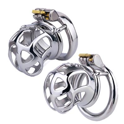 FRRK Short Cobra Chastity Cage Metal Penis Rings Male Chastity Device Sissy Chastity Cage ,sissy Chastity Belt,small Cock Cage