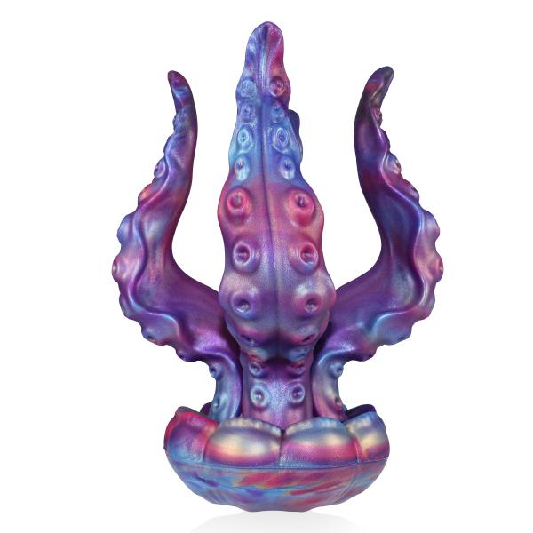Fantasy Monster  Octopus Tentacle Dildo with Suction up Animal Jellyfish Dildo Silicone Multiple Tentacles Anal Plug for SM