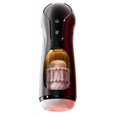 Intelligent Male Masturbators 10 Vibrate & 3 Thrust Frequency Pocket Pussy Sex Toys for Men Penis Massager Interactive Voice%