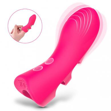 Intense Finger Vibrator for Couples Powerful Sexual Stimulation Toy for Women with Nipple and Clitoral Sensation Adult Sex Toys%