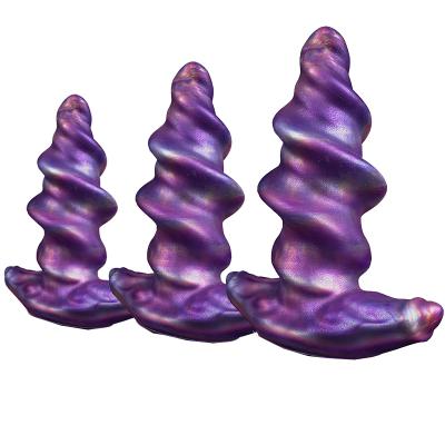 Large Wearable Huge Dildo Trainer Silicone Butt Plug Stretcher Anal Dilator Thick Fantasy Anal Plug Prostate Plug Massager