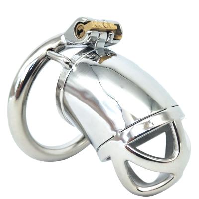 Male Chastity Cage Devices Penis CageAdult Sex Toy for Men Exercise Lightweight Cock Cage Bondage Stainless Steel FRRK-20