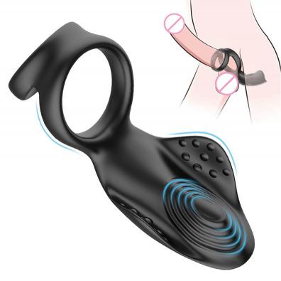 Men's Vibrating Prostate Massager with Cock Rings Vibrator Sex Toys for Men Male Couple Penis Delay Ejaculation Adults Good%