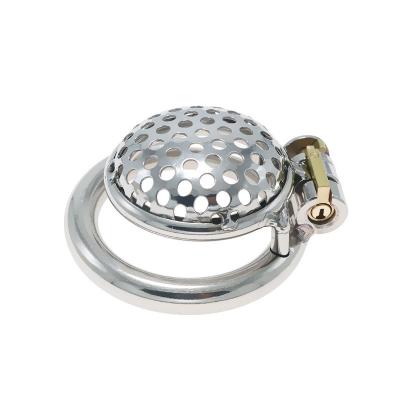 Metal Male Cellular Chastity Device Adult Sex Toy Stainless Steel Cock Cage Male Chastity Belt