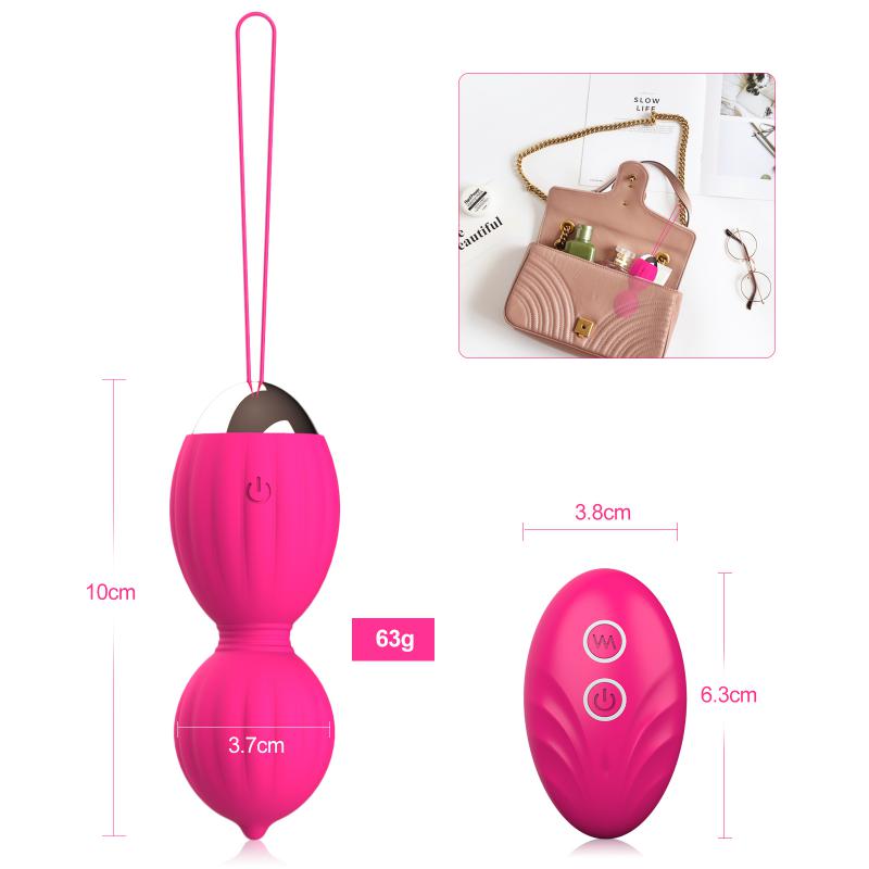 Mexico Free Ship Remote Control 10 Speed Weight Kegel Ball for Pelvic Floor Strengthening and Bladder Control Sex Toys for Woman