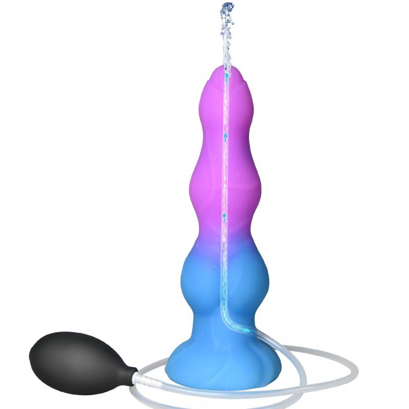 Monster Squirting Dildo Liquid Silicone Huge Dildo with Suction Cup Realistic G-Spot Stimulation Penis Sex Toys for Women Men