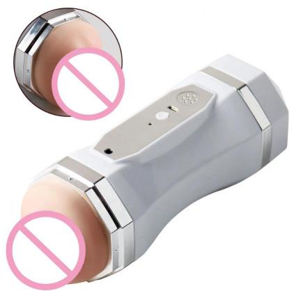 New 12 Speeds Male Masturbator Electric Masturb Virabration Real Vagina Masturbator for Man Silicone Sex Toys Adult Products%