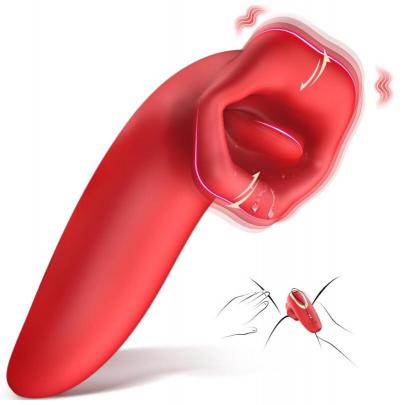 Oral Sex Toy Box Vibrating Big Mouth Vibrator Sexy Red Lip Tongue Licking Clitoral G-Spot Vibrator for Women Masturbation Price%