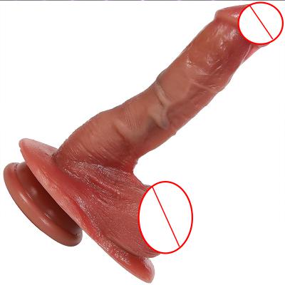 Real Silicone Sex Toy Realistic Silicone Dildo with Strong Suction Cup for Vaginal G Spot Stimulation Adult Toys for Women Men