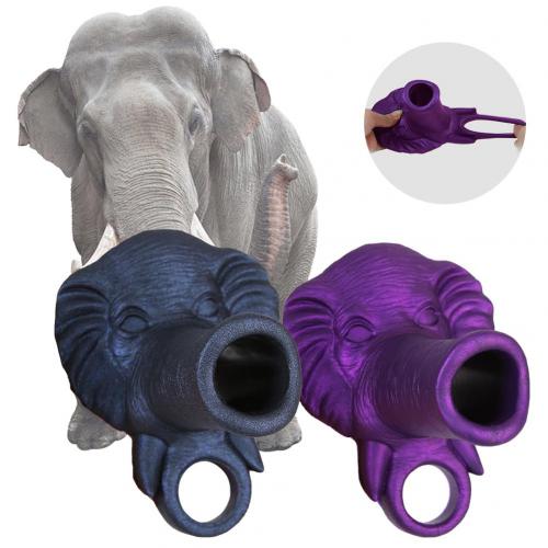 Silicone Penis Sleeve for Thicker and Harder Creative Elephant Cock Ring for Erection Enhancing Delay Ejaculation Male Sex Toys