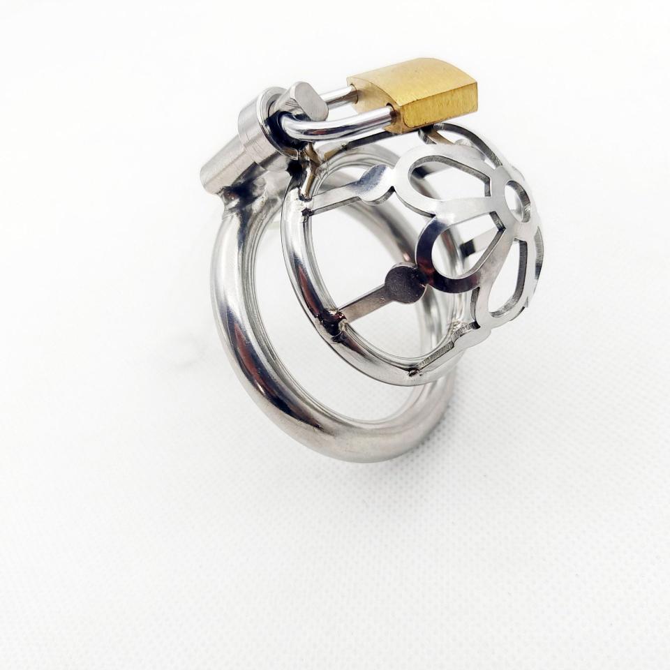 Ventilate Best Male Metal Chastity Device Cuckold Cock Cage Penis Locks Adult Sex Games Toy  for Men