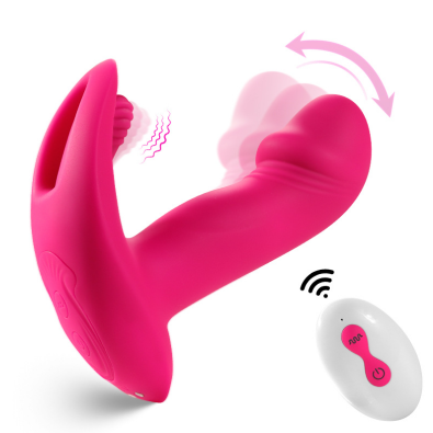 Wireless Intimate Sex Products Dildos for Women Strap on Vibrator with 10 Vibration & 5 Swing Modes Adult Sex Toys for Woman%