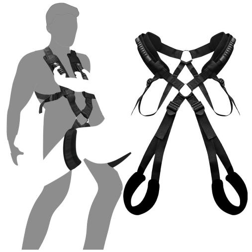  Sex Toys BDSM Bondage Restraints Adult Toys Sex Straps Neck to Wrist Thigh Sex Sling Ankle Kits Adjustable SM Games