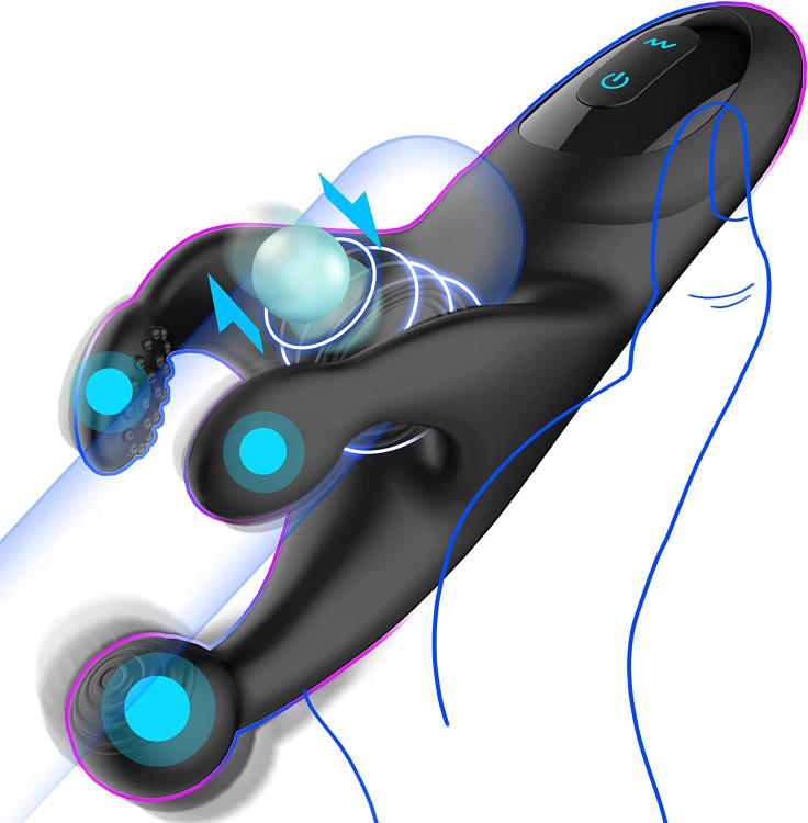  Vibrating Male Masturbators Male Vibrator Electric Cock Massager with 10 Flapping Vibrations Stimulator Adult Men Toys