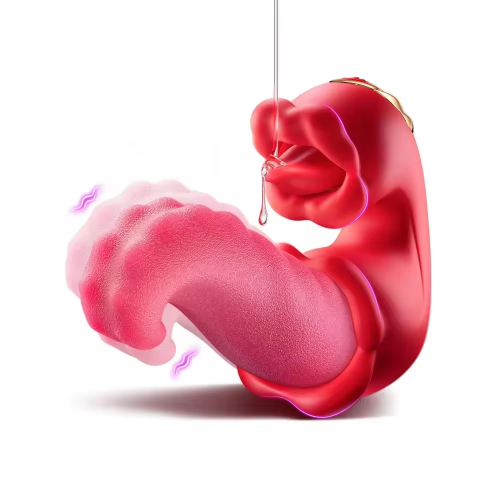 10 Vibrating Tongue Vibrator  Mouth Licking Nipple Clitoral Vibrator Adult Sex Toy Couples Pleasure Sex Games
