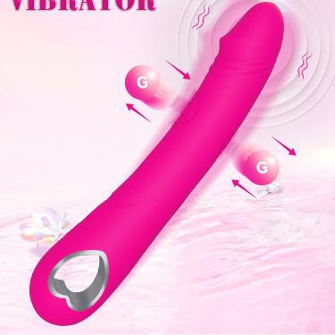 10 Vibration Mode Sexuales Adult Sex Toy Double Beat Heart Shape Wand Xx Hot Vibrator Massager Clitoris Stimulator for Women