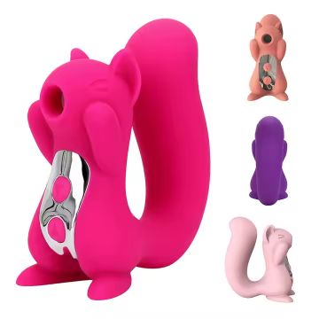 2025 Mini Squirrel Suction Vibrator  Clitoral & Nipple Sucking Stimulator Powerful Clit Vibration Waterproof Sex Toy for Women