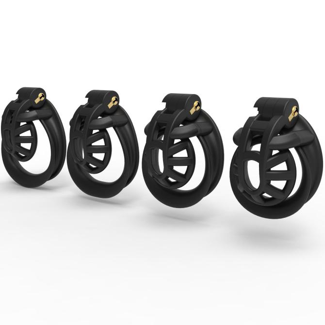 3D Printable Male Resin Chastity Device Short Slave Cock Cage Penis Lock Sex Toys for Men