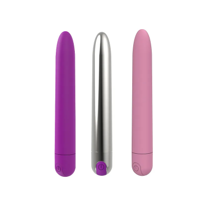 7 Inches Long Bullet Vibrator USB Charging Electric Woman Sex Toy Clitoris Massager G Spot Vaginal Stimulator Bullet Vibrator