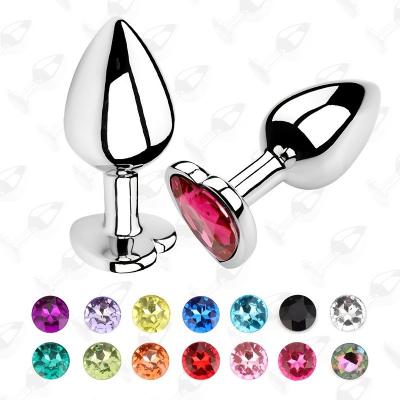 Anal Plug Beginner Set Jewel Butt Plugs Sex Toy Anal Training G Spot Anal Sex Adult Toy for Adult Unisex Women and Men Couple
