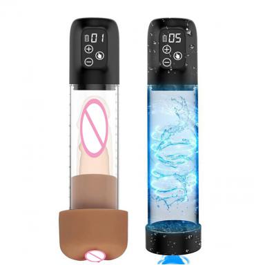 Automatic Penis Pump Electric Vacuum Vibrating Penis Pump Enlargement Extend Pump Male Masturbators Sex Toys for Men