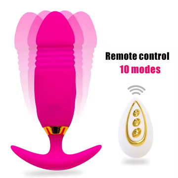 Best Sell Remote Control Smart Ten Frequency Vibration Waterproof Vibrators Rechargeable Sex Toy Vibrator for Woman