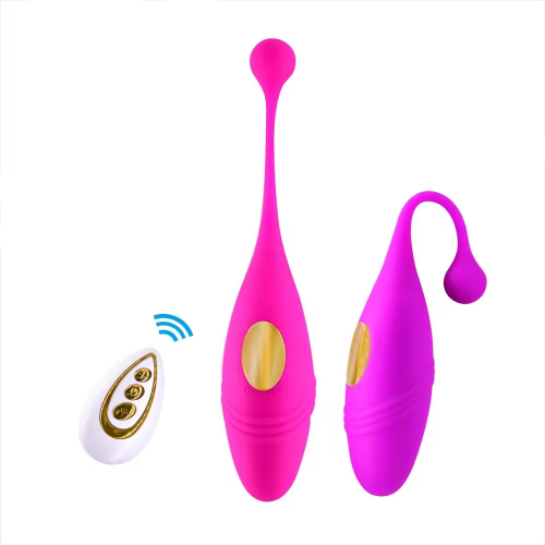 Charging Women's Remote Control Silicone Tadpole Small Whale Jumping Eggs Wearing Sex Tools Vibrator