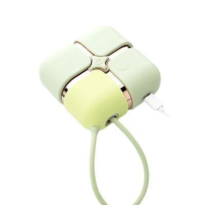 Exquisite 2 in 1 Clit Sucker Clitoral Sucking Vibrator 10 Vibrating Bullet Vibrator Silicone Vaginal Ball Sex Toy for Women