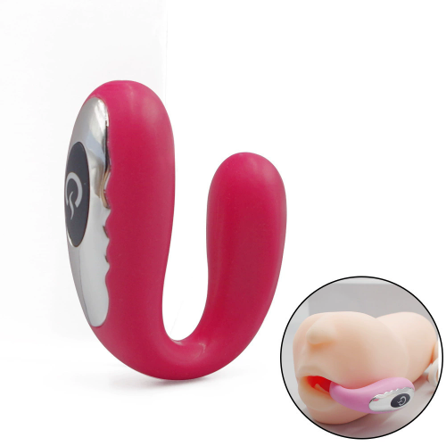 G-Spot Stimulates Female Masturbator Vibrating Couples love Resonance U-shaped Vibrator Female Jumping Egg Adult Sex Toys