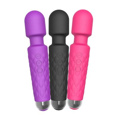 Handheld Mini Personal Portable AV Wand Rechargeable Body Massage Hammer Silicone Body Electric Massage Stick