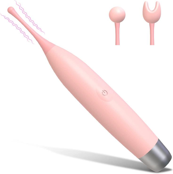 High Frequency Nipple Clitoral Vibrator Instant Orgasm Clitoris Vagina Stimulator Adult Sex Toy 2 in 1 G Spot Vibrator for Women