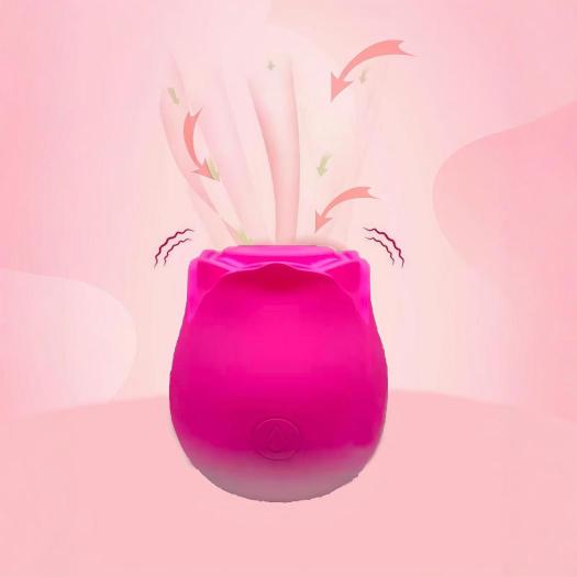 Hot Sell Clitoral Jueguetes Sexuales Rosebud Toy Rose Bud Clitioral Breast Sucker Nipple Massager Vibrator Sex Toy for Woman