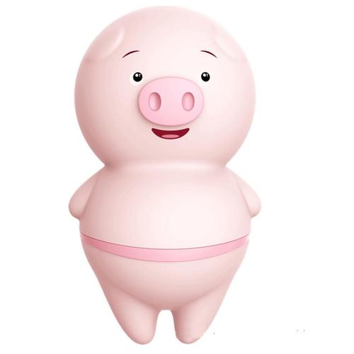 Jump Egg Vibrator Cute Pig Shape Mini Silicone Recharge Clitoral Vibrator G Spot Vibrator Adult Sex Toy for Women Man