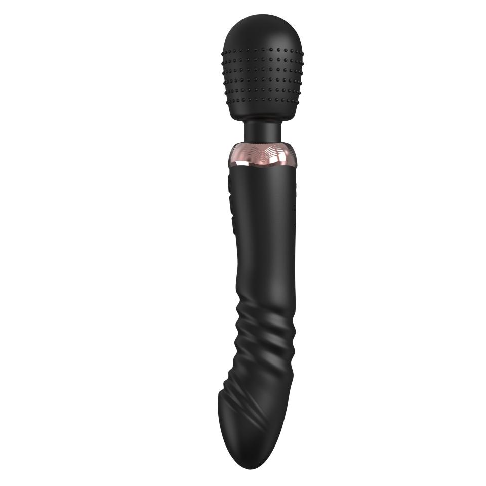 Large Size 3 Motor Vibrating Plus Retractable AV Stick 10 Vibration Modes 5 Retractable Modes Adult Products