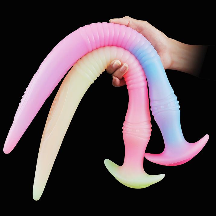 Long Dildo Large Anal Beads Big Monster Dildo Fantasy Toy Huge Butt Plug Anal Snake Dildo Buttplug for Men Women Gay Couple