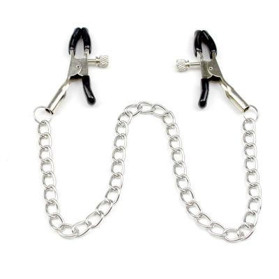 Metal Nipple Clamps With Long Chain BDSM and SM Sex Toys for Women and Men Juguetes Sexuales Juguetes Sexuales