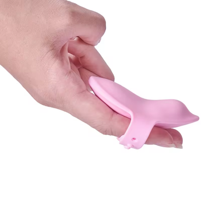 Mini Wearable G Spot Finger Vibrator Ring Clitoris Stimulation Massager for Women Sex