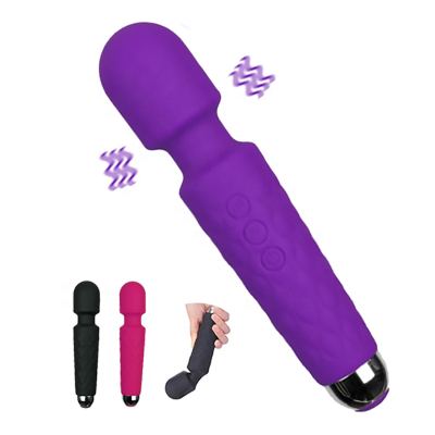 New Wireless Adult Vibrator Toys USB Rechargeable Personal Waterproof Massager 20 Vibration Modes Women Massager Stick Toy