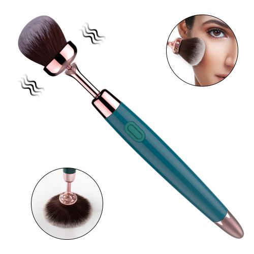 OEM Customized Rechargeable G Spot Women Sex Toys Makeup Pen 10 Modes Bullet Vibrating Cosmetic Brush Vibrator