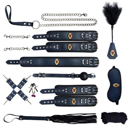 Policewoman Erotic Bed Game Play Set Binding Flirt Games Toys for Couple Kits BDSM Bondage Toy