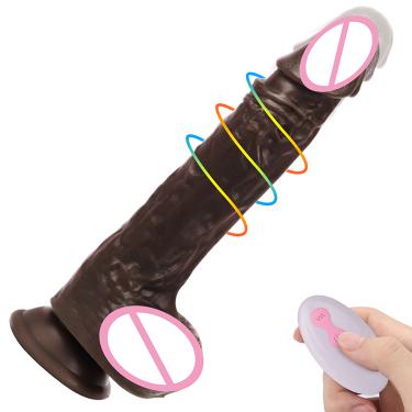 Realistic Vibrating Dildos With Remote Control for Anal Play G-spot Stimulation Suction Cup Adult Sex Toy for Women and Couple