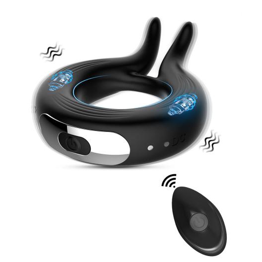 Remote Silicone Clitoris Vagina Penis Stimulator Massager Couple Vibrator Cock Ring Clitoris Licking Vibration  Adult Sex Toys