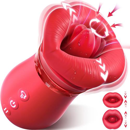 Suction Vibrator Multifunction Clitoral Stimulator 4 in 1 Licking & Sucking Stimulator Clits Nipples Wholesale Sex Shop Supplier