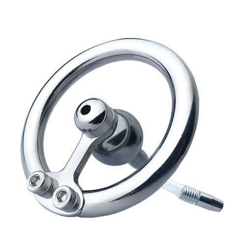  Male Sm Penis Lock Small Micro Cock Bidirectional Catheter Urethral 304 Stainless Steel Metal Men Inverted Chastity Cage