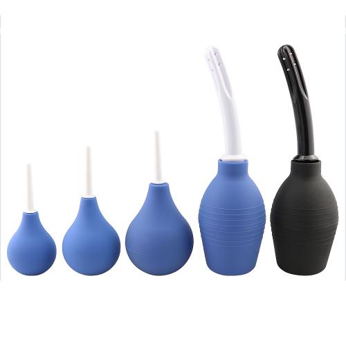  Men Gay Couple Sex Toy Rubber Inflatable Bag Enema Anal