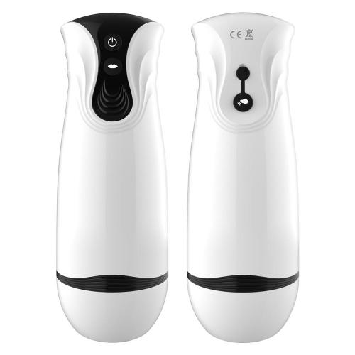  Silicone Easy to Clean Anti-bacterial Electric Male Boys Device Masturbator-for-man Automatic Telescopic Cock Sucking Doll