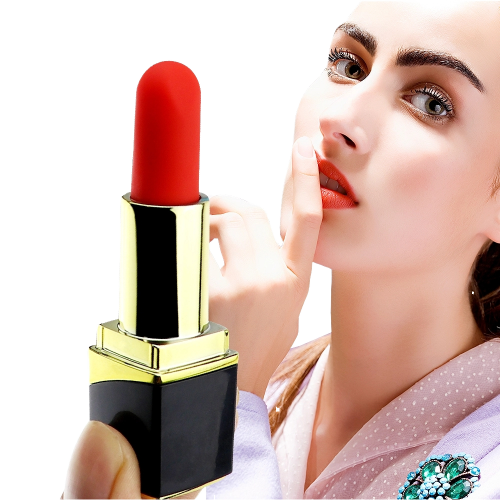  Wholesale Hot Selling 10 Frequency Colorful Red Vibrator Sex Toys Lipstick for Woman